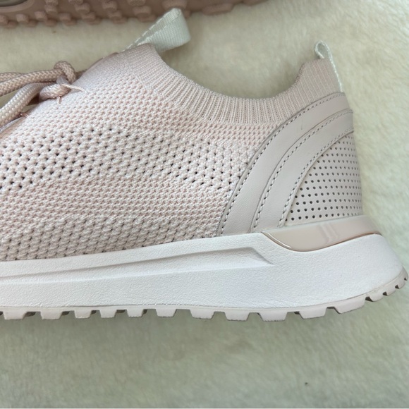 Michael Kors Powder Blush Bodie Trainer Soft Stretch Knit Sneakers - Picture 3 of 9